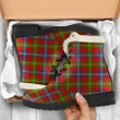 Forrester Tartan Faux Fur Leather Boots A9