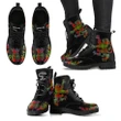 Forrester Tartan Leather Boots Lion And Thistle TH8