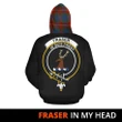 Fraser Ancient In My Head Hoodie Tartan Scotland K32