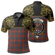 Fraser Ancient Tartan Clan Crest Polo Shirt - Empire I - HJT4