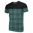 Tartan Horizontal T-Shirt - Macneill Of Colonsay Ancient