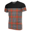 Tartan Horizontal T-Shirt - Macfarlane Ancient