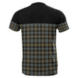 Tartan Horizontal T-Shirt - Campbell Argyll Weathered - BN