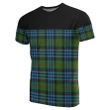 Tartan Horizontal T-Shirt - Newlands Of Lauriston