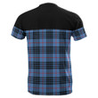 Tartan Horizontal T-Shirt - Mackay Blue - BN