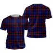 Home Modern Tartan All Over Print T-Shirt | Scottishclans.co