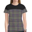 Tartan Horizontal T-shirt - Taylor Weathered | Tartan Clothing | Over 500 Tartans and 300 Clans
