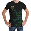 Johnston Modern Tartan Clan Crest Lion & Thistle T-Shirt K6