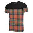 Tartan Horizontal T-Shirt - Stewart Royal Ancient