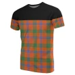 Tartan Horizontal T-Shirt - Ross Ancient