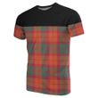 Tartan Horizontal T-Shirt - Macnab Ancient