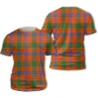 Ross Ancient Tartan All Over Print T-Shirt | Scottishclans.co