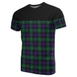 Tartan Horizontal T-Shirt - Campbell Of Cawdor Modern