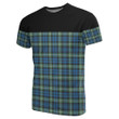 Tartan Horizontal T-Shirt - Lamont Ancient