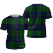 Lockhart Modern Tartan All Over Print T-Shirt | Scottishclans.co
