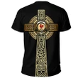 Laing T-shirt Celtic Tree Of Life Clan Black Unisex A91