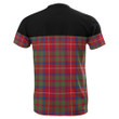 Tartan Horizontal T-Shirt - Shaw Red Modern - BN