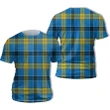 Laing Tartan All Over Print T-Shirt | Scottishclans.co