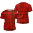 MacDonnell of Keppoch Modern Tartan All Over Print T-Shirt | Scottishclans.co