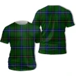 Henderson Modern Tartan All Over Print T-Shirt | Scottishclans.co