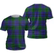 Strachan Tartan All Over Print T-Shirt | Scottishclans.co