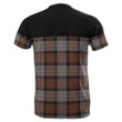 Tartan Horizontal T-Shirt - Cameron Of Erracht Weathered - BN