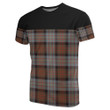 Tartan Horizontal T-Shirt - Cameron Of Erracht Weathered