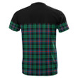 Tartan Horizontal T-Shirt - Urquhart Broad Red Ancient - BN