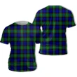 Sempill Modern Tartan All Over Print T-Shirt | Scottishclans.co