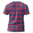 Graham of Menteith Red Tartan All Over Print T-Shirt K7
