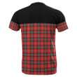 Tartan Horizontal T-Shirt - Stuart Of Bute - BN