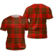 Livingstone Modern Tartan All Over Print T-Shirt | Scottishclans.co