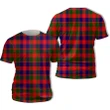 Gow Modern Tartan All Over Print T-Shirt | Scottishclans.co