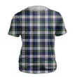 Gordon Dress Modern Tartan All Over Print T-Shirt K7