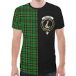 Wallace Hunting - Green T-shirt Half In Me