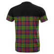 Tartan Horizontal T-Shirt - Macdonald Of Clanranald - BN