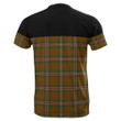 Tartan Horizontal T-Shirt - Scott Brown Modern - BN