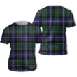 MacRae Hunting Modern Tartan All Over Print T-Shirt | Scottishclans.co