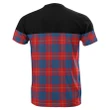 Tartan Horizontal T-Shirt - Galloway Red - BN