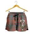 Matheson Ancient Crest Tartan Shorts For Women K7