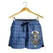 Mercer Modern Crest Tartan Shorts For Women K7