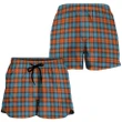 MacLachlan Ancient Crest Tartan Shorts For Women K7