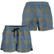 Stewart of Appin Hunting Ancient Crest Tartan Shorts For Women K7