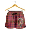 Lumsden Modern Crest Tartan Shorts For Women K7