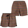 MacNaughton Ancient Crest Tartan Shorts For Women K7