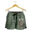 MacKinnon Hunting Ancient Crest Tartan Shorts For Women K7