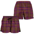 MacIntyre Modern Crest Tartan Shorts For Women K7