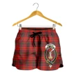 Matheson Modern Crest Tartan Shorts For Women K7