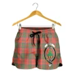 Grant Ancient Crest Tartan Shorts For Women K7