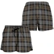 MacKay Weathered Crest Tartan Shorts For Women K7